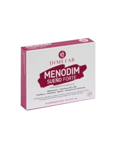 Menodim, Sueño Forte, 30 comprimidos...