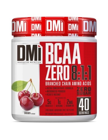BCAA, Zero, 280 gramos, sabor cereza...