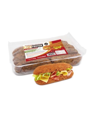 Panecillos proteicos, 7 unidades,...