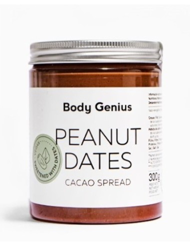 Crema untable, cacahuete, cacao y...