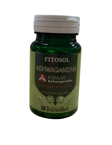 Ashwagandha KSM66, 60 cápsulas -...