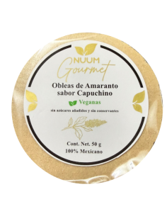 Obleas de amaranto, sabor...