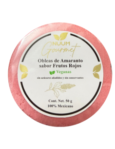 Obleas de amaranto, sabor...