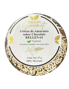 Obleas de amaranto, sabor...