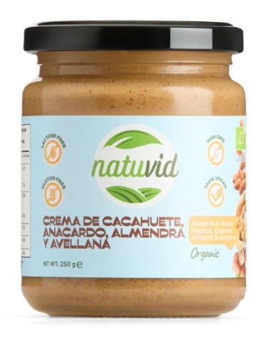 Crema de Cacahuete, Anacardo,...