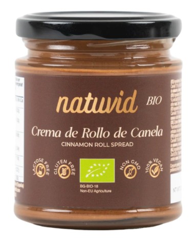 Crema de Rollo de Canela, BIO, 200...