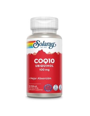 Ubiquinol, COQ10, 100 mg, Sin gluten,...