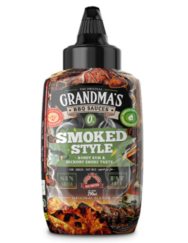 Salsa, GRANDMAS, BBQ Smoked (ahumada)...