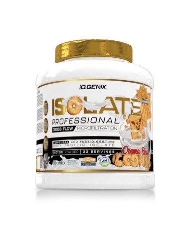 Proteína Isolate, sabor Crema Rica...