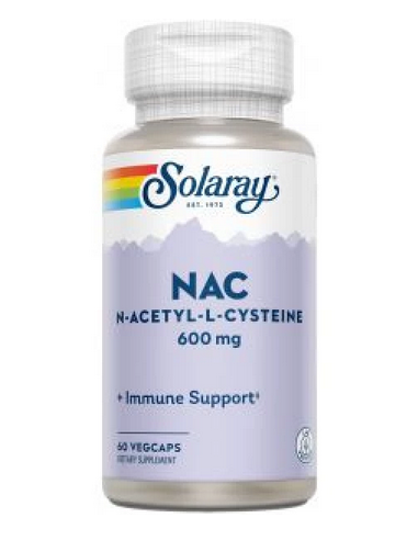 NAC, 295 mg, 60 cápsulas - Solaray.