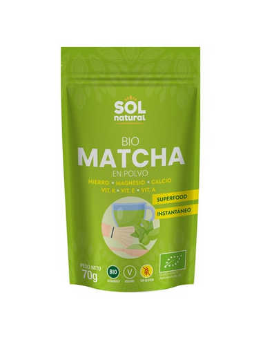 Matcha, BIO, en polvo, 70 gramos -...