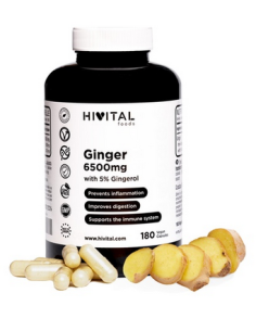 Jengibre, 6500 mg, 5%...