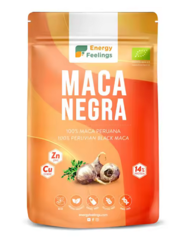 Maca Negra, ECO, 200 gramos  - Energy...