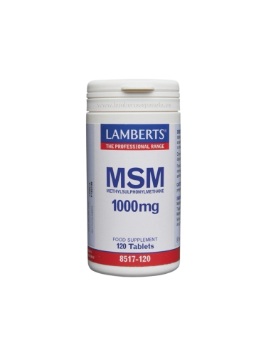 MSM, Vegano, 1000mg, 120 tabletas -...