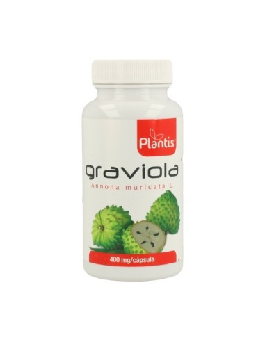Graviola, 400mg, 90 cápsulas - Plantis.