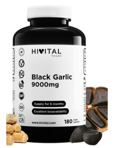 Ajo Negro, 9000 mg, 180...