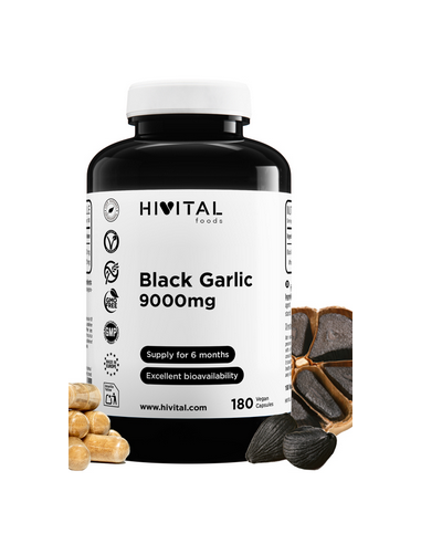 Ajo Negro, 9000 mg, 180 cápsulas...