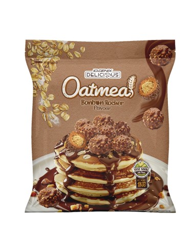 Harina de avena, sabor Bombón Rocher,...