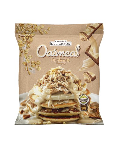 Harina de avena, sabor Praliné, 1Kg -...