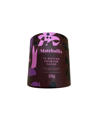 Té Matcha Cacao, 20 gramos - Matchaflix.