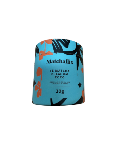 Té Matcha Coco, 20 gramos - Matchaflix.