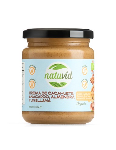 Crema de Cacahuete, Anacardo,...