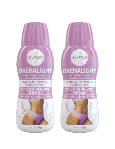 2 unidades, Drenalight Woman, 600ml -...