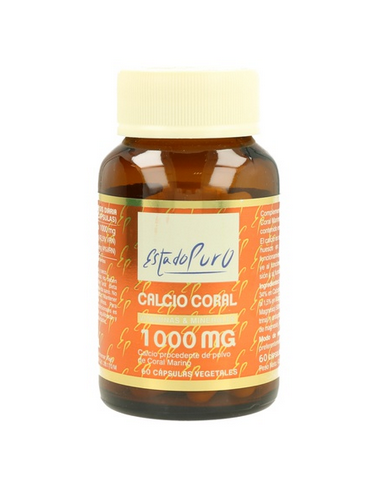 Calcio Coral, 1000 mg, 60 cápsulas...