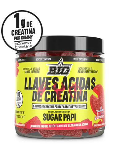 Gummies, Llaves Ácidas de Creatina,...