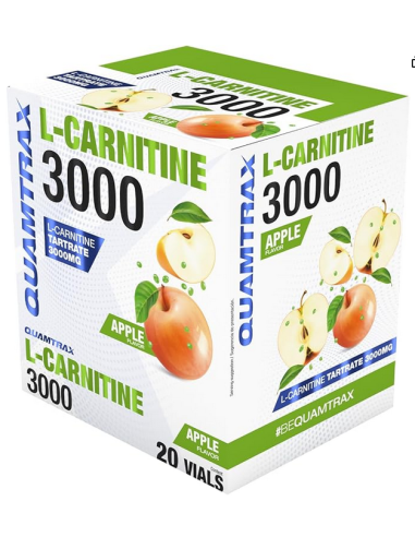 L- Carnitina, 3000, 20 viales, sabor...