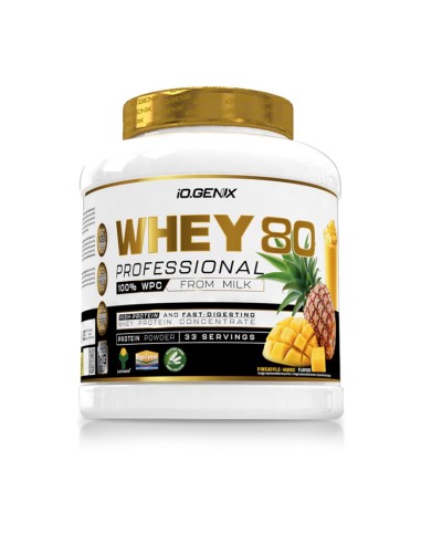 Proteína, Whey 80,  sabor Mango y...