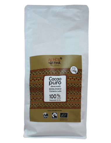 Cacao Puro, desgrasado, Vegano,  1 Kg...