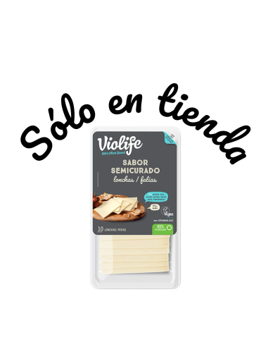 Queso Vegano, sabor Semicurado, sin...